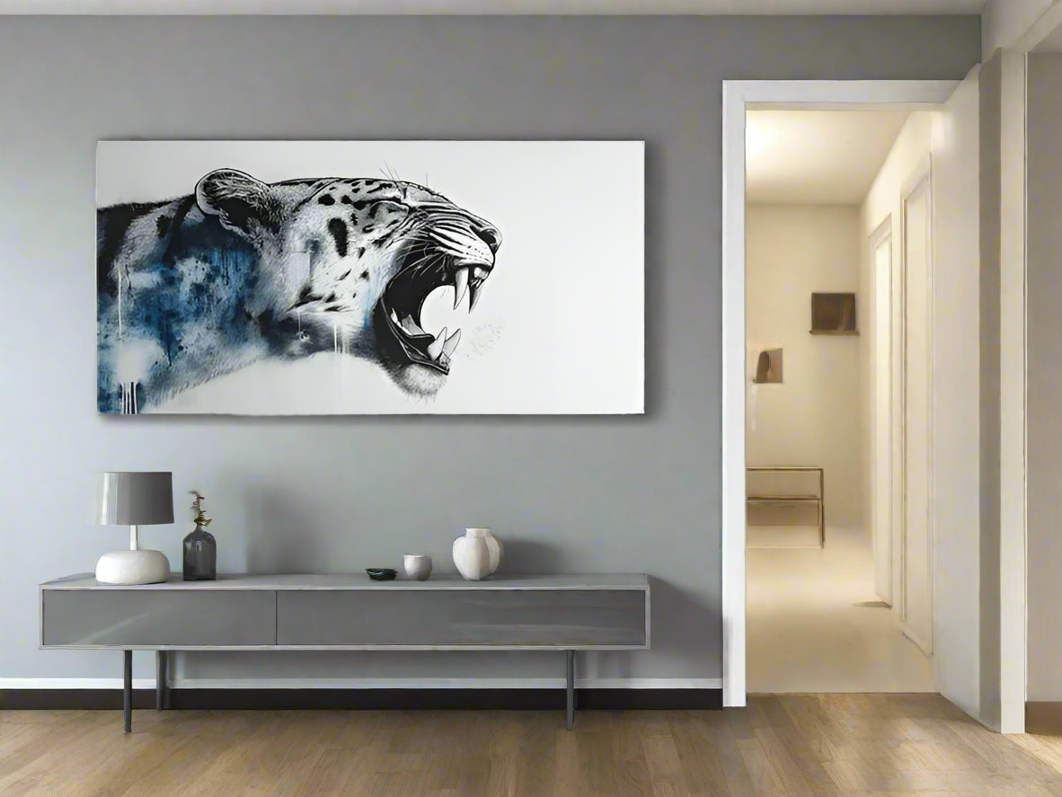 Leave Your Echo | Abstract Tiger Wall Art | Limited Edition | Wild Essence