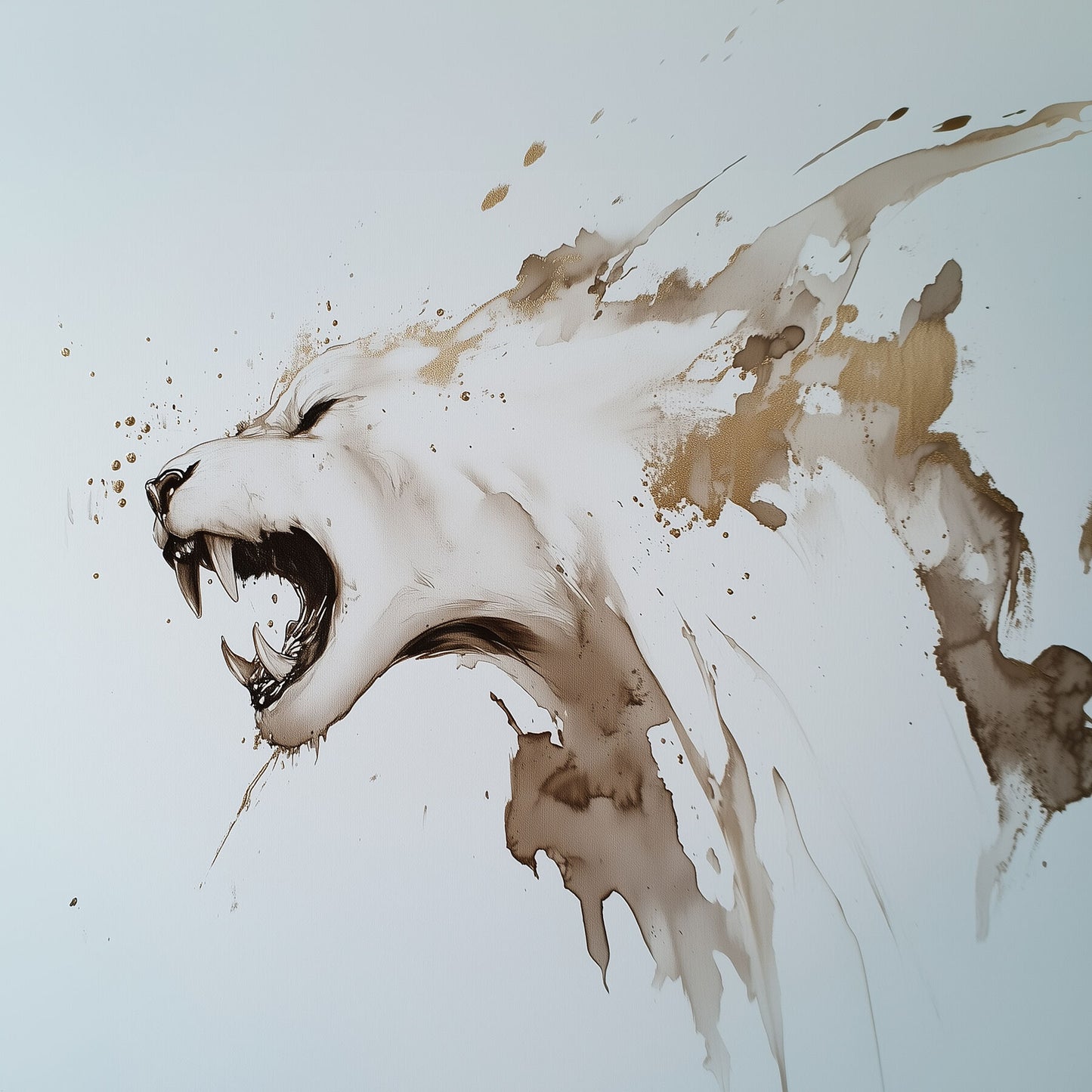 Let It All Out | Lion Wall Art | Limited Edition | Wild Essence