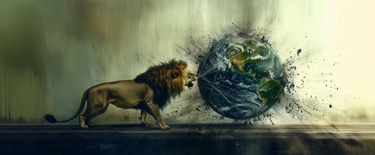 Make Yourself Heard | Lion Wall Art | Limited Edition | Wild Essence
