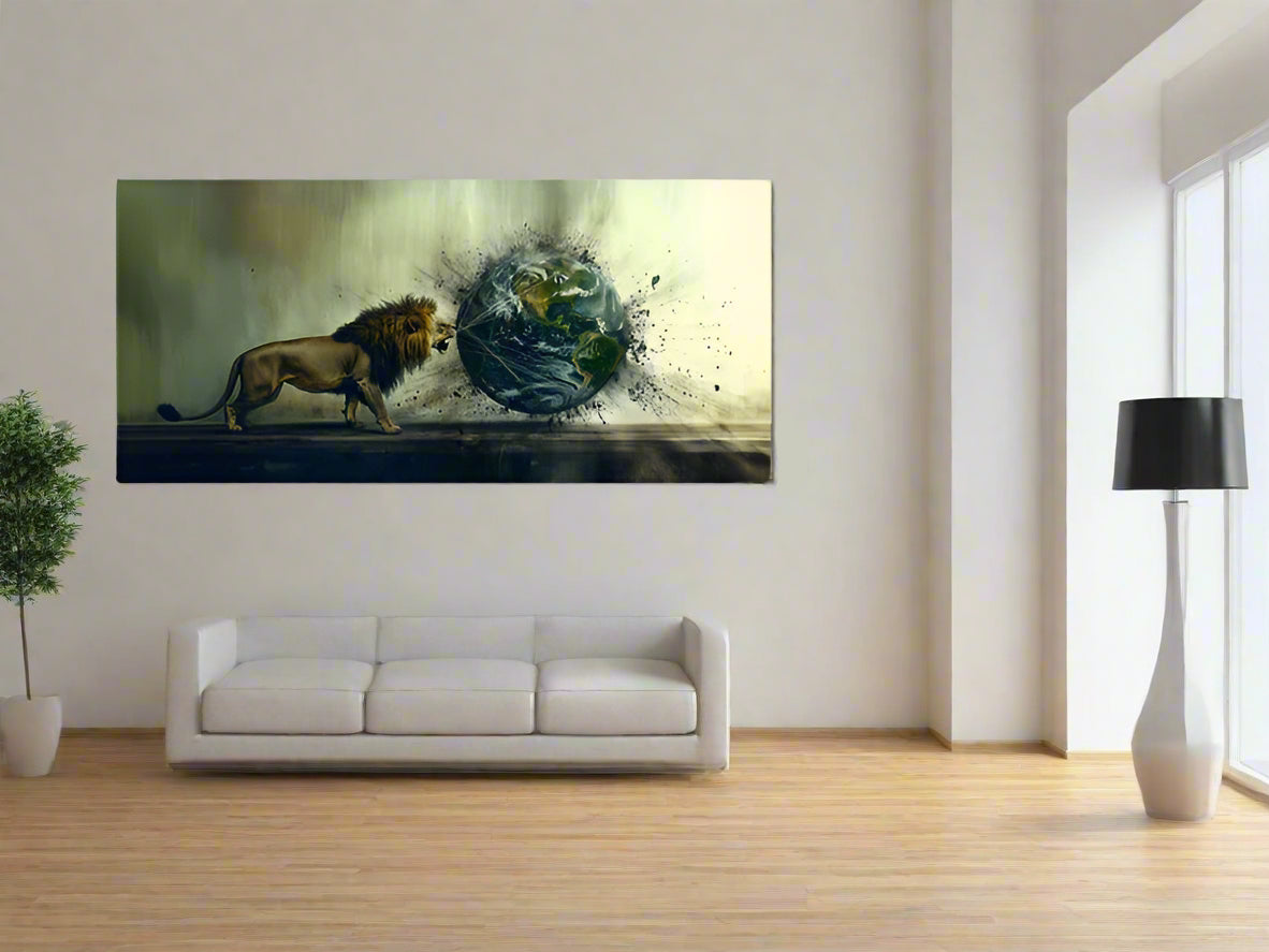 Make Yourself Heard | Lion Wall Art | Limited Edition | Wild Essence
