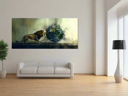 Make Yourself Heard | Lion Wall Art | Limited Edition | Wild Essence