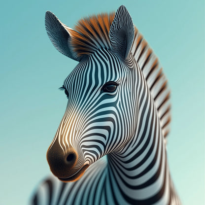 Maybe It’s Not About You | Zebra Wall Art | Limited Edition | Wallimals