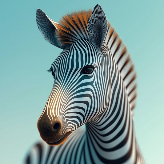 Maybe It’s Not About You | Zebra Wall Art | Limited Edition | Wallimals