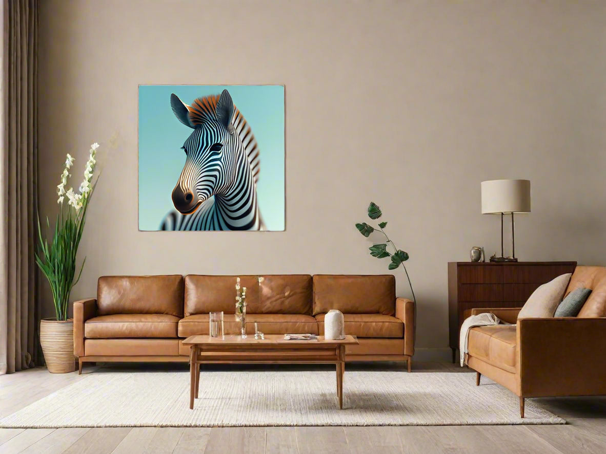 Maybe It’s Not About You | Zebra Wall Art | Limited Edition | Wallimals