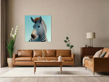 Maybe It’s Not About You | Zebra Wall Art | Limited Edition | Wallimals