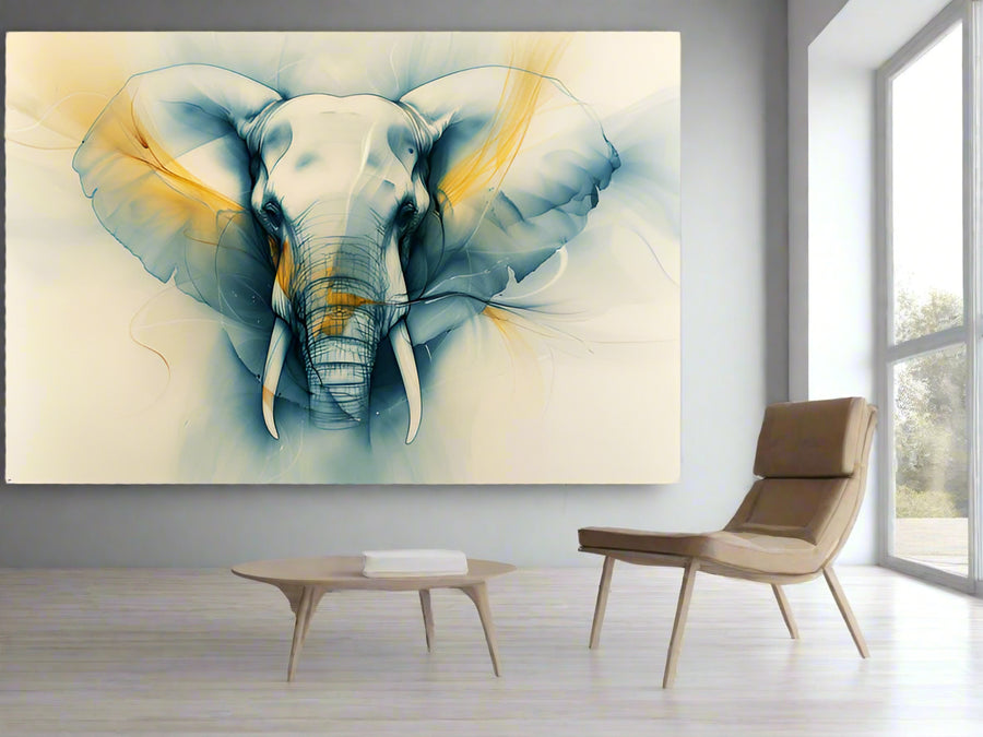 Mindfulness Flow | Elephant Wall Art | Limited Edition | Wild Essence mockup