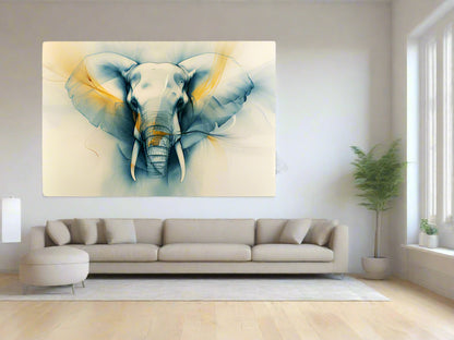Mindfulness Flow | Elephant Wall Art | Limited Edition | Wild Essence