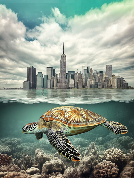 Modus Vivendi | Turtle Wall Art | Limited Edition | Wallimals