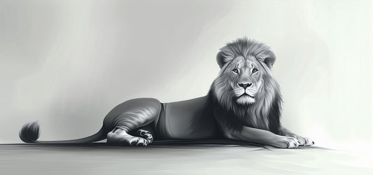 More Than a Beautiful Appearance | Lion Wall Art | Limited Edition | Wallimals
