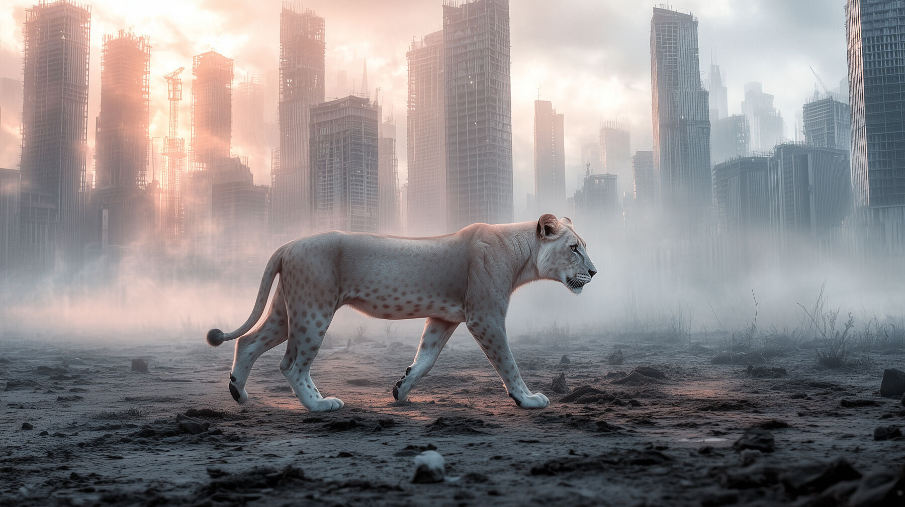 New Day, New Beginnings | Lion Wall Art | Limited Edition | Wallimals