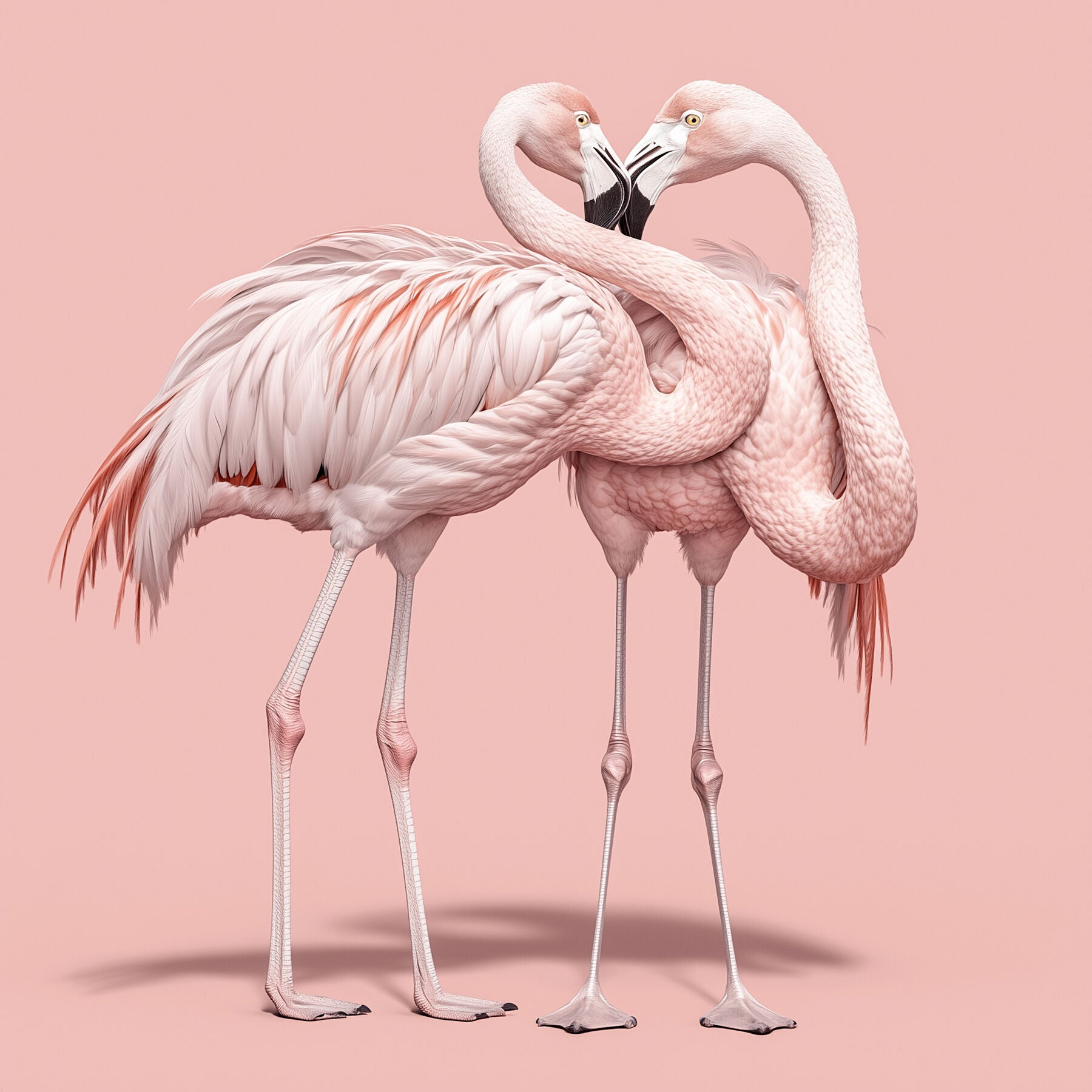 Not Who You Love, How You Love | Flamingo Wall Art | Limited Edition | Wallimals