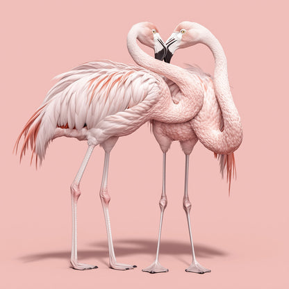 Not Who You Love, How You Love | Flamingo Wall Art | Limited Edition | Wallimals