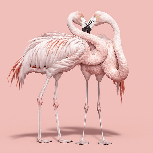 Not Who You Love, How You Love | Flamingo Wall Art | Limited Edition | Wallimals