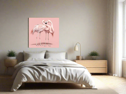 Not Who You Love, How You Love | Flamingo Wall Art | Limited Edition | Wallimals