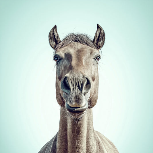 On the Nose | Horse Wall Art | Limited Edition | Wallimals