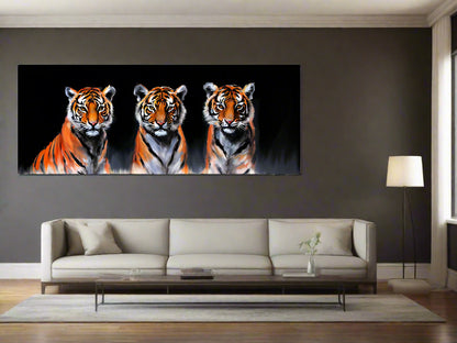 Pay Attention | Tiger Wall Art | Limited Edition | Wallimals