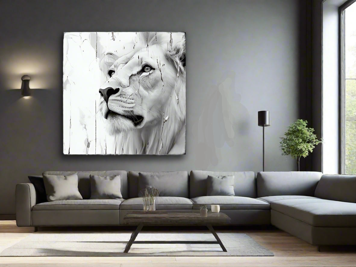 Perfectly Imperfect | Lion Wall Art | Limited Edition | Wild Essence