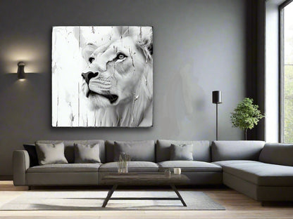 Perfectly Imperfect | Lion Wall Art | Limited Edition | Wild Essence