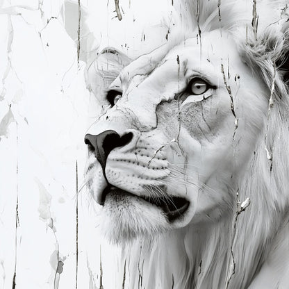 Perfectly Imperfect | Lion Wall Art | Limited Edition | Wild Essence