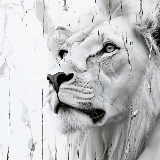 Perfectly Imperfect | Lion Wall Art | Limited Edition | Wild Essence