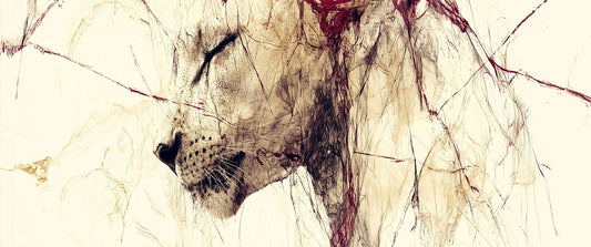 Rise with Grace | Lion Wall Art | Limited Edition | Wild Essence