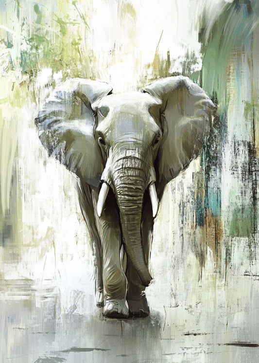 Rooted in Power | Elephant Wall Art | Limited Edition | Wild Essence