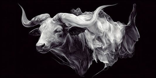 Sacred Force | Ox Wall Art | Limited Edition | Wild Essence