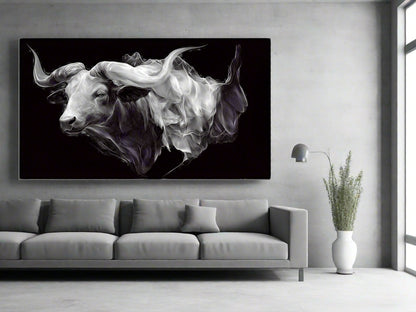 Sacred Force | Ox Wall Art | Limited Edition | Wild Essence