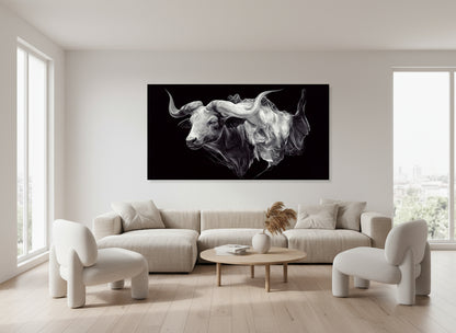 Sacred Force | Ox Wall Art | Limited Edition | Wild Essence