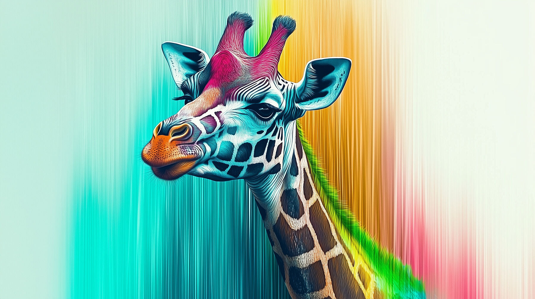 Same Same But Different | Giraffe Wall Art | Limited Edition | Wallimals