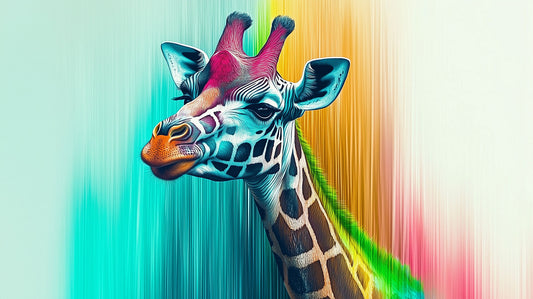 Same Same But Different | Giraffe Wall Art | Limited Edition | Wallimals