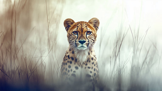 So, We Meet Again | Cheetah Wall Art | Limited Edition | Wallimals