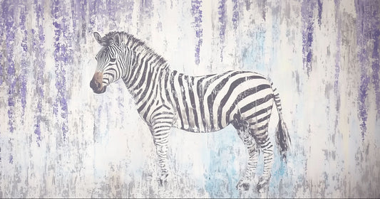Soft Focus | Zebra Wall Art | Limited Edition | Wallimals