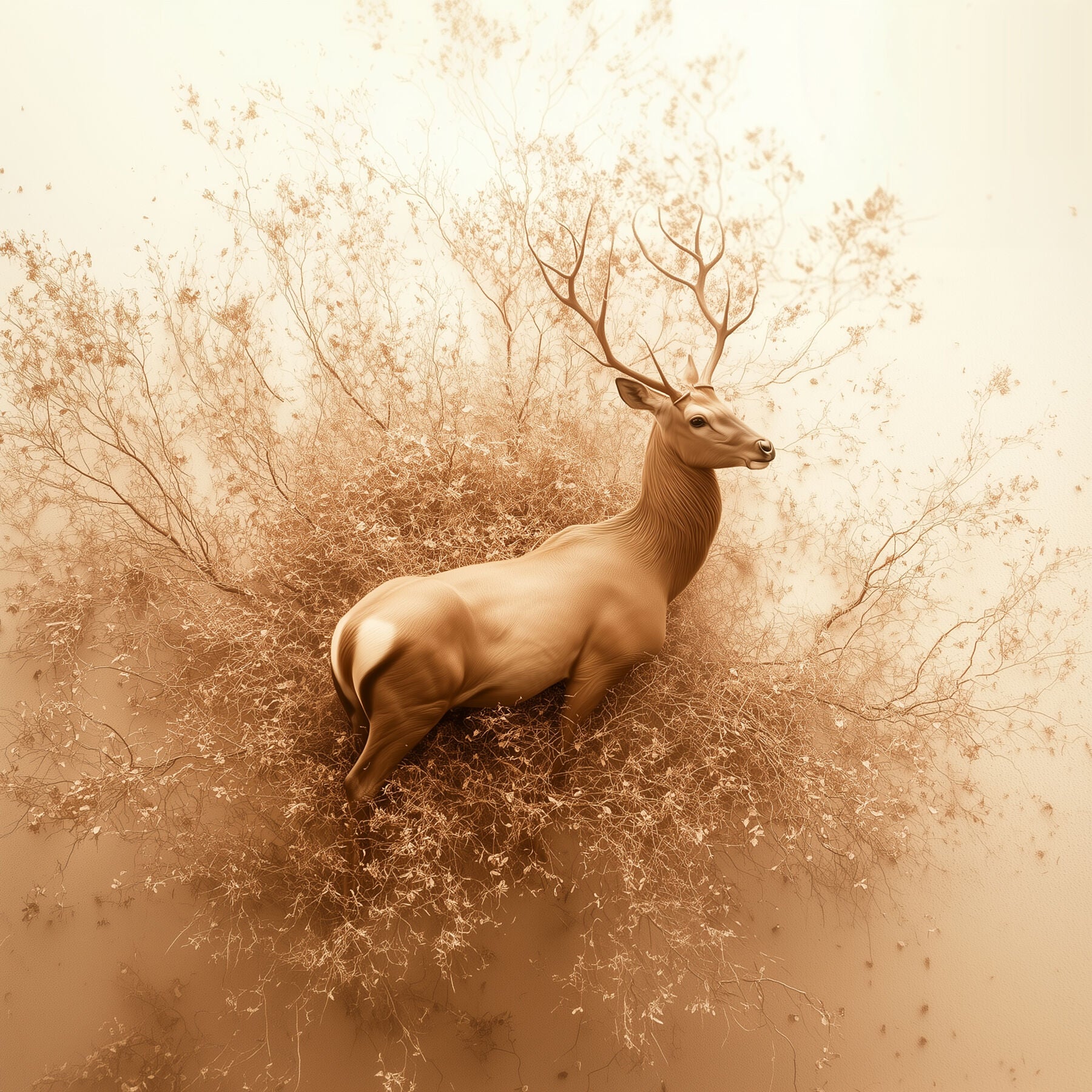 Stand Tall | Deer Wall Art | Limited Edition | Wild Essence