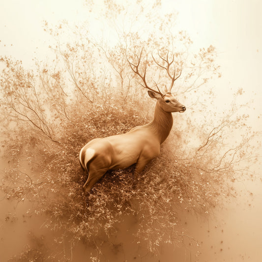 Stand Tall | Deer Wall Art | Limited Edition | Wild Essence