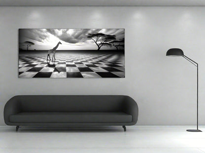 Strategically Plotting the Next Move | Giraffe Wall Art | Limited Edition | Wild Essence