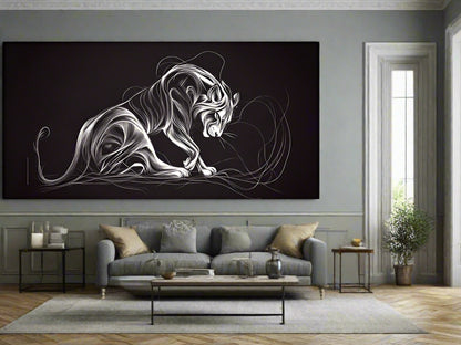 Survival of the Adaptable | Lion Wall Art | Limited Edition | Wild Essence