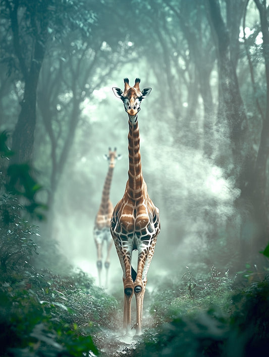Take the Lead | Giraffe Wall Art | Limited Edition | Wallimals