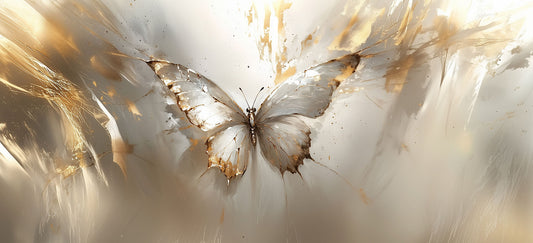 The Gold Lining | Butterfly Wall Art | Limited Edition | Wallimals