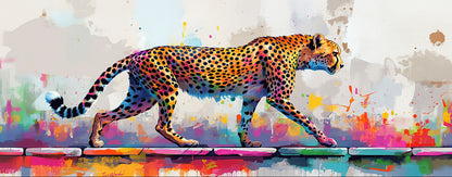 The Painting’s on the Wall | Cheetah Wall Art | Limited Edition | Wallimals