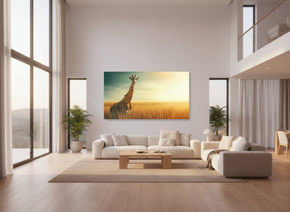 The View from Up Here | Giraffe Wall Art | Limited Edition | Wallimals