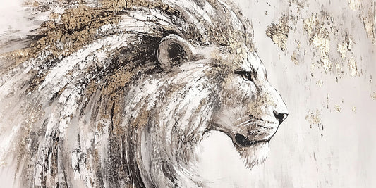 The Watchful Heart | Lion Wall Art | Limited Edition | Wild Essence