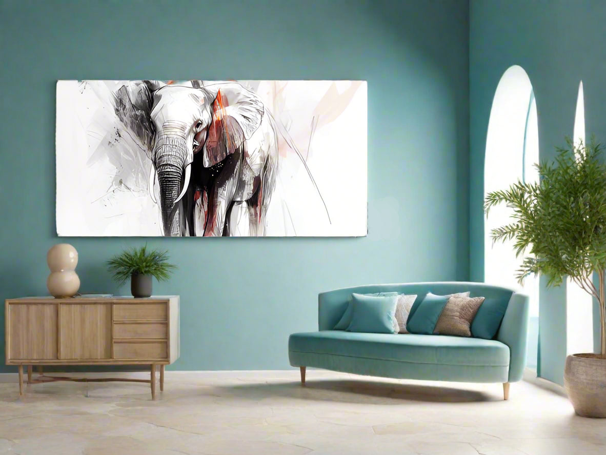 Thought Provoking | Elephant Wall Art | Limited Edition | Wild Essence