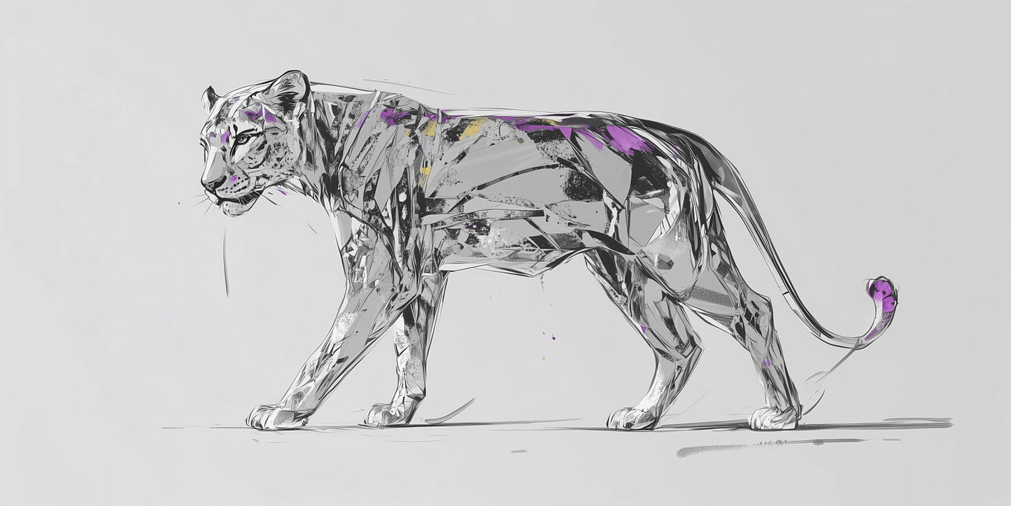 Unbreakable Focus | Lion Wall Art | Limited Edition | Wild Essence