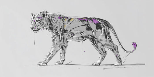 Unbreakable Focus | Lion Wall Art | Limited Edition | Wild Essence