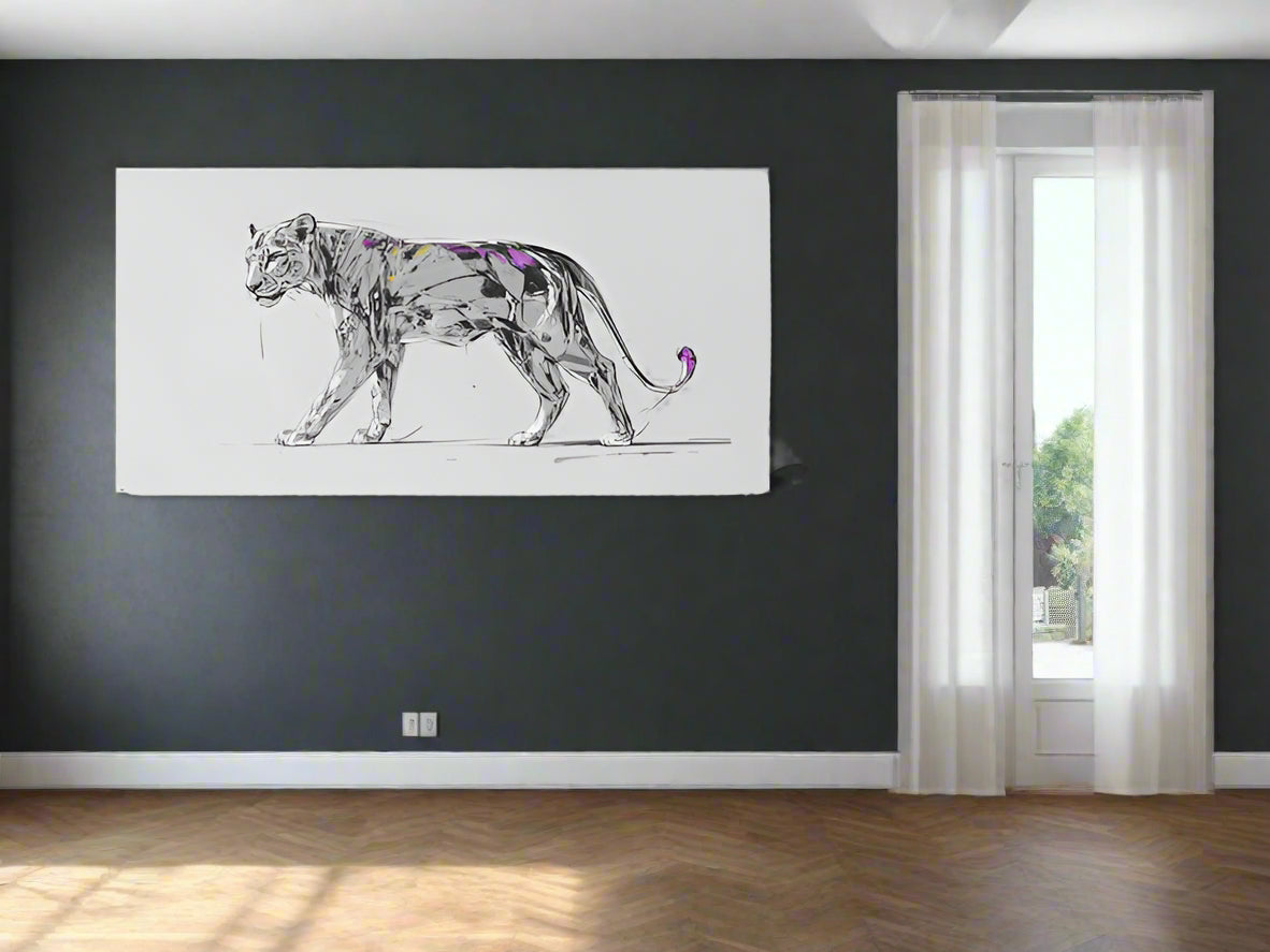 Unbreakable Focus | Lion Wall Art | Limited Edition | Wild Essence