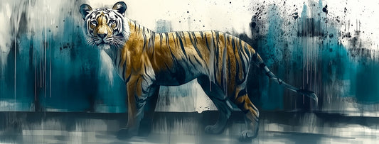 Undifferentiated Consciousness | Tiger Wall Art | Limited Edition | Wallimals