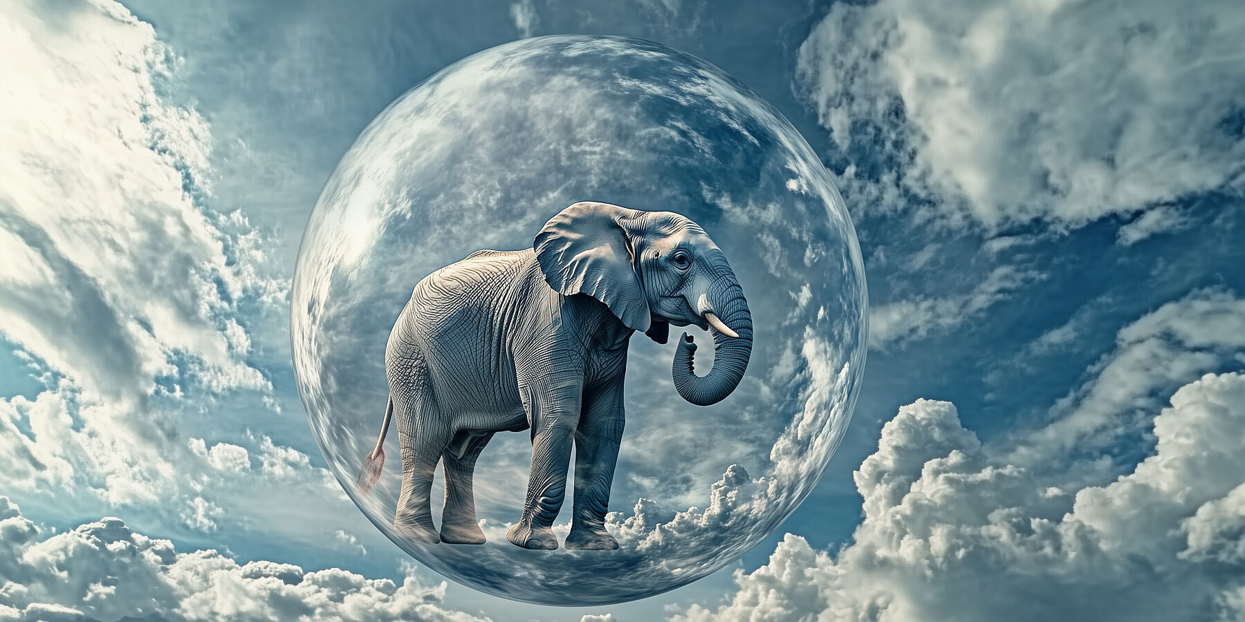 Up, Up and Away | Elephant Wall Art | Limited Edition | Wallimals
