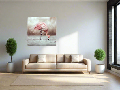 Upside Down Perspective | Flamingo Wall Art | Limited Edition | Wallimals