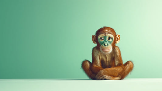 Waiting Game | Monkey Wall Art | Limited Edition | Wallimals
